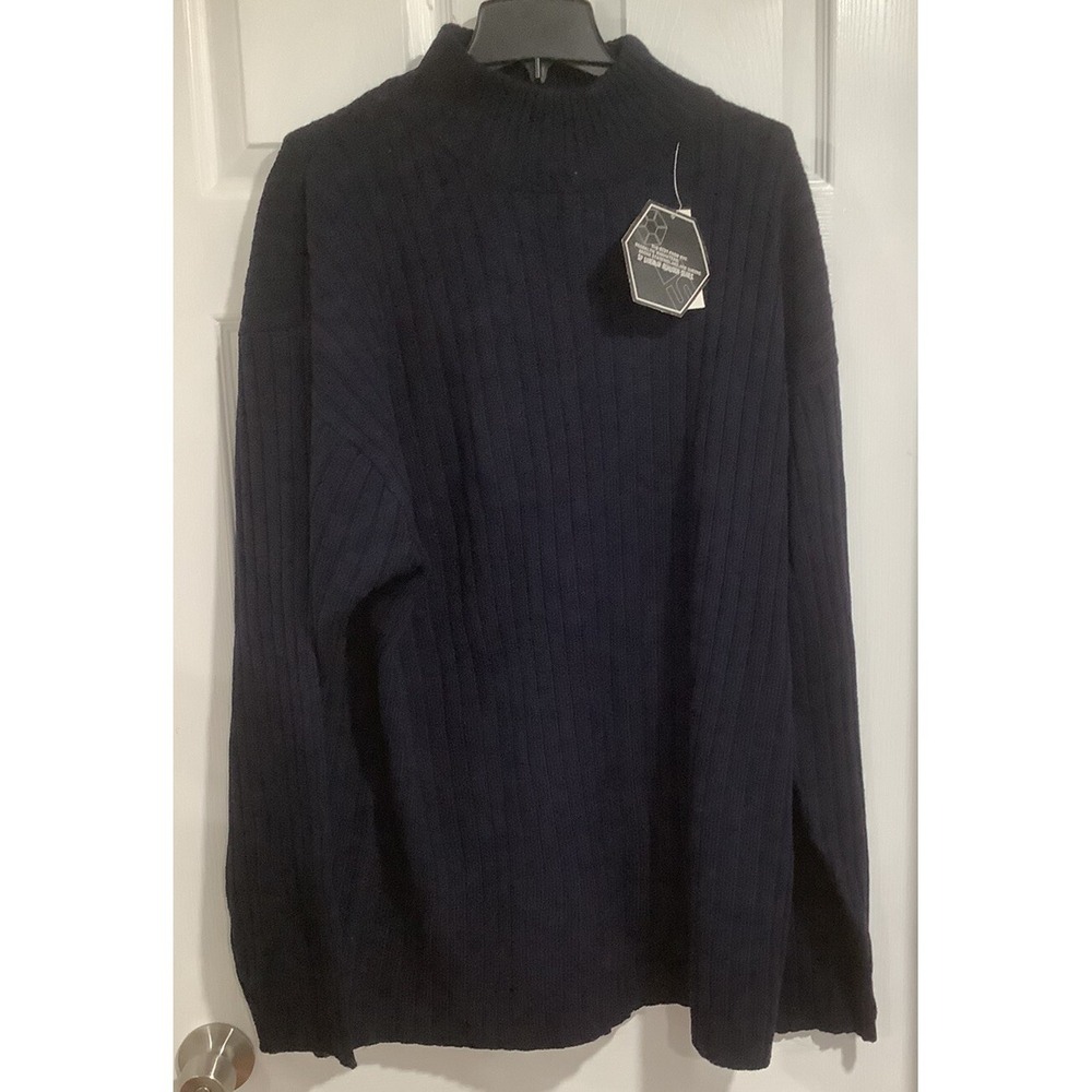 South Pole men's sweater M vntg 90s 00s y2k hip hop Blue  turtleneck